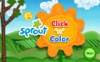 Sprout Click N' Color intro screen 